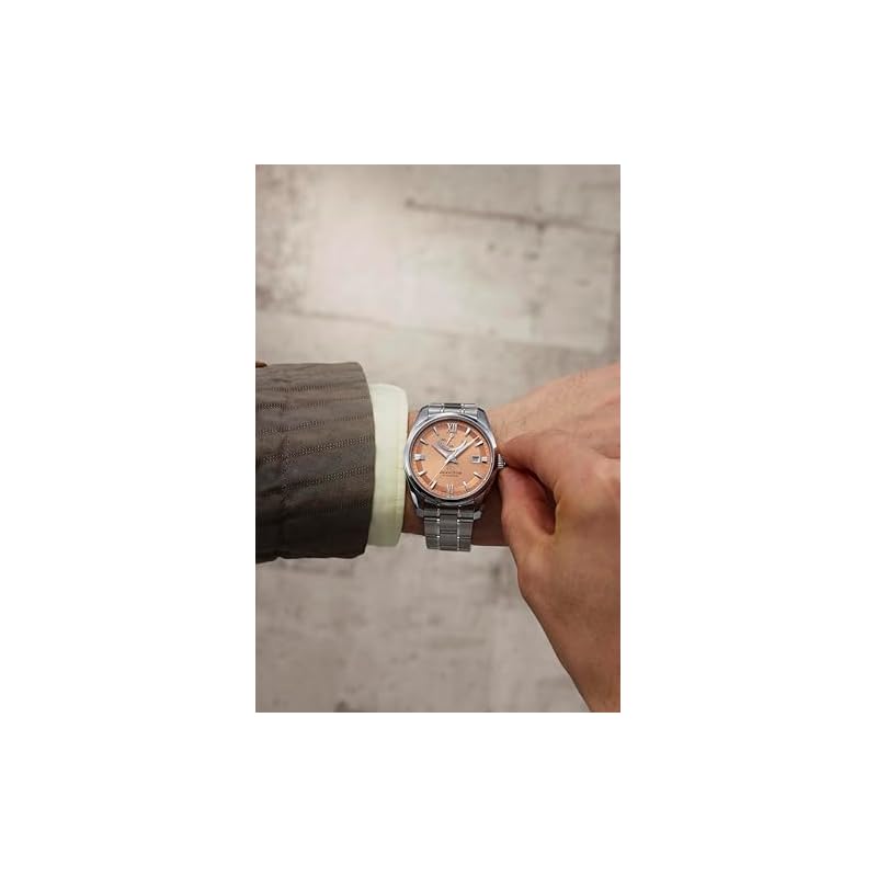 Orient Star RK-AU0108G Men's Automatic Watch with Contemporary Date, Mechanical Movement, Made in Japan, 2-Year Manufacturer's Warranty, Copper
