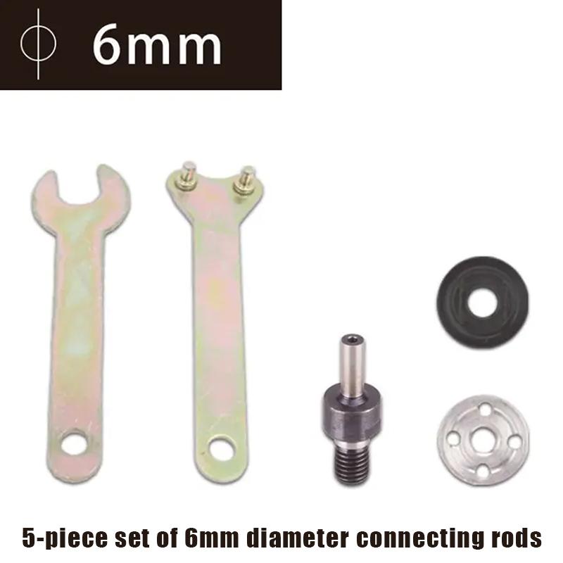 

6/10Mm Electric Drill Conversion Angle Grinder Connecting Rod For Cutting Disc Polishing Wheel Installation Adapter Accessories