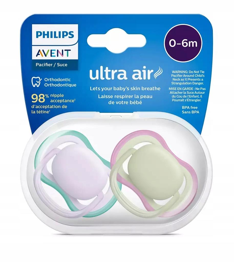 Philips Avent Orthodontic Silicone Pacifier 0