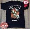 T-Shirt a Maniche Corte Nera Exodus Band Piranha Tutte le Taglie ZL371 Unisex