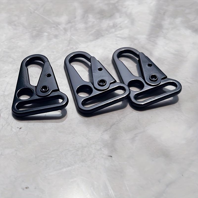 5pcs Zinc Alloy D-Ring Deck Tool - Pressure Buckle Multifunctional Key Holder Clip Key Ring Frame Quick Hanging Hook