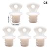 5/1Pcs  Water Bag Stopper Multi Sizes Plastic Water Plug  Water Bottle Replacement Seal Stoppers Leakproof Durable