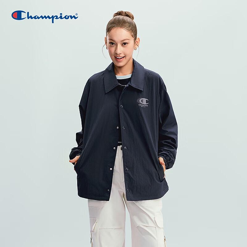 Champion Retro Button-Down Lapel Coach Jacket