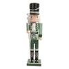 Adorno de Cascanueces Navideño Soldado de Madera Pequeño Decoraciones Navideñas Figura de Cascanueces Adorno para Mesa Estante