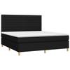 VidaXL Sommier à Lattes de Lit avec Matelas et LED, Lit Rembourré, Lit Double, Lit Adulte de Chambre à Coucher Intérieur, 3135535