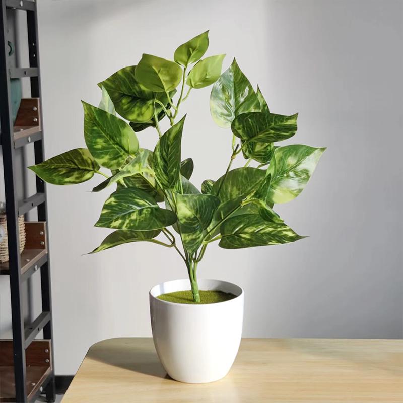 30cm Artificial Potted Scene Desktop Home Office Shelf Decoration Desktop Landscape Bonsai Wedding Room Party Accessories Vine