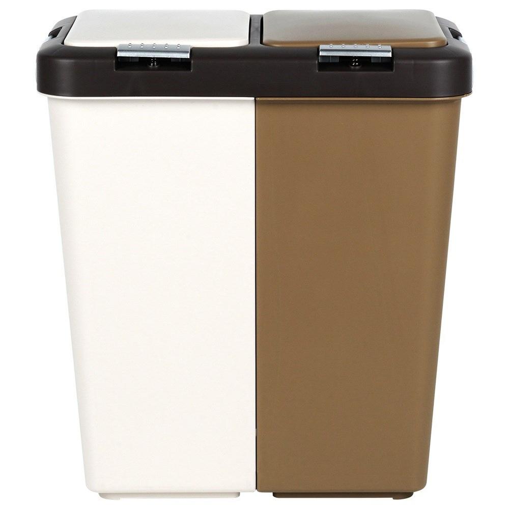 Kunststoff-Abfalltrennsystem 2x20 l