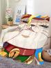 Cozy Warm Soft Plush Throw Blanket for Sofa Living Room Office Bedroom Cartoon Travel Anime TTurbo Granny Flannel Gift