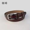 Leather Belt Ladies Cowhide Belt Retro Casual Belt Women'S Belt
