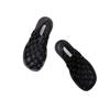 Cowhide Version~ Mesh Hollow Breathable Sandals Fishing Net Woven Bag Head Back Strap Half Slippers Flat Roman Sandals