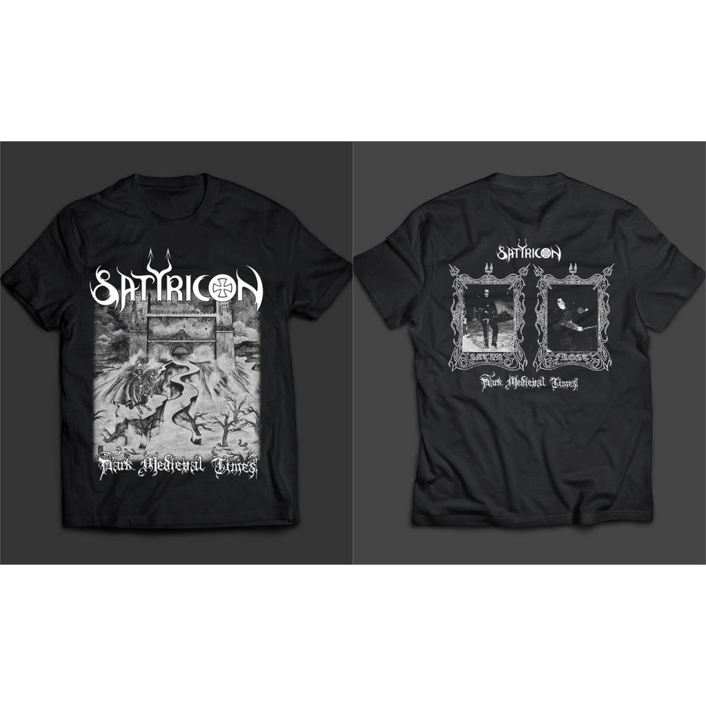 Satyricon Dark Medieval Times T Shirt Men Women Cotton Tees Short Sleeve Brand T-shirt Vintage Hip Hop Tops Men's Clothing