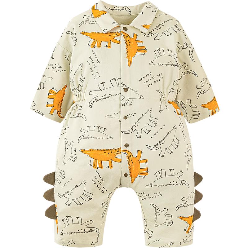 Mini Balabala Unisex Baby Long Sleeve Romper 90