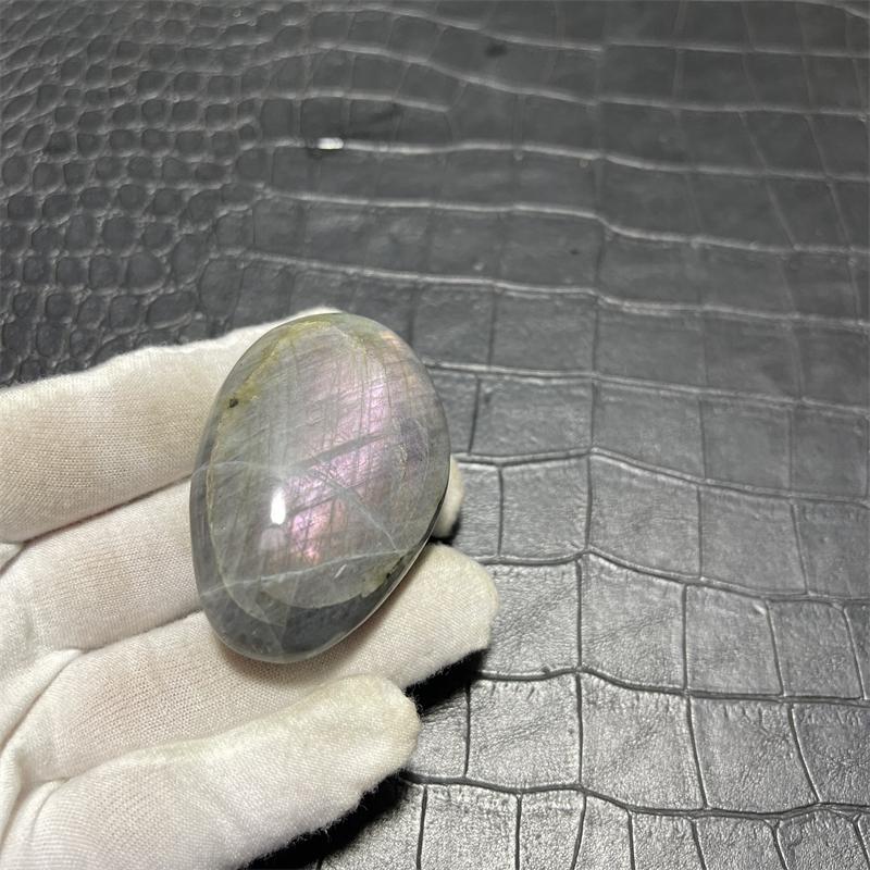 Natural Labradorite Crystal Tumbled Palm Gem Stone Wholesales Price