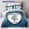 Empoli Logo Bedding Quilt Set Quilt Cover Pillowcase Home Decoration Birthday Gift (1 * Duvet Cover + 2 * Pillowcase, Without Core)