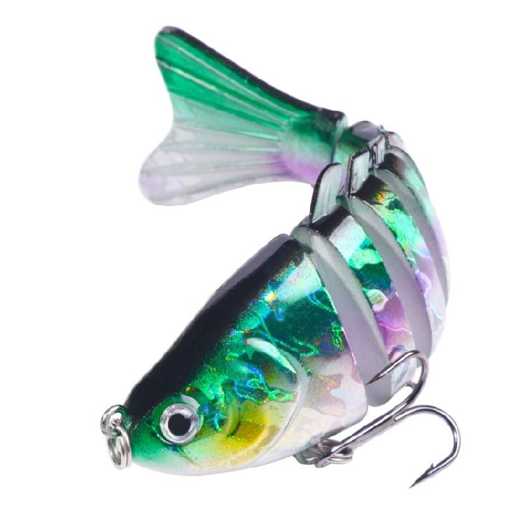 Artificial Hard Baits Swimming Lures with Treble Hook Multi Jointed Swimbaits Saltwater Swimbait Fishing Tackle