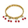 Stylish Strawberry and Cherrys Designs Stainless Steel Bracelet for Trendy Women and Teens With Adjustable Fit