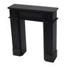 Miniature European American Retro Fireplace Cabinet 1Pc - 1:12 Dollhouse Living Room Storage Background Decor Furniture