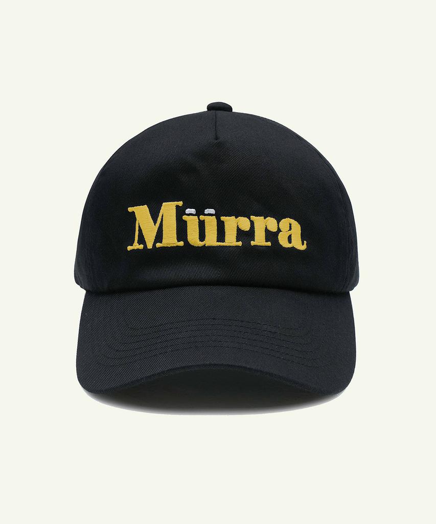 MURRA Logo Ball Cap _ Black
