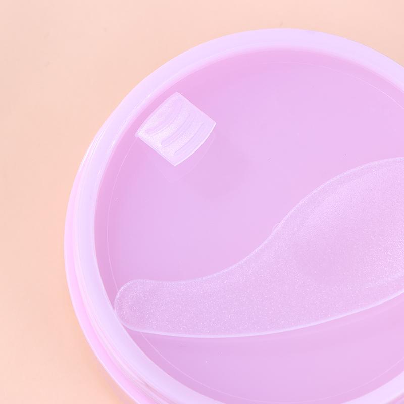 100G Empty Wide Mouth Eye Mask Jar Flat Bottle With Spoon Body Cream Lotion Packaging Bottle Travel Container Cosmetic Makeup