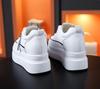 Fashion NEW Spring Autumn New Slope Heel Thick Sole Heightened Small White Shoes Lace-up Small White Shoes Single Shoe