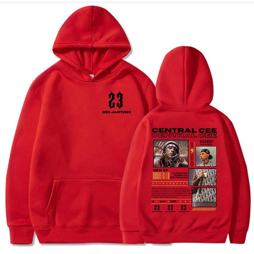 Central Cee CAN'T RUSH GRETNESS Mikiny s potiskem Pulovry s kapucí s dlouhým rukávem Streetwear Rapper Potisk Móda Oblečení Unisex