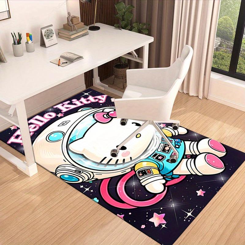 1pc Hello Kitty Astronaut Rug - Cute Hello Kitty Gifts for Room Decor, Office Rugz135