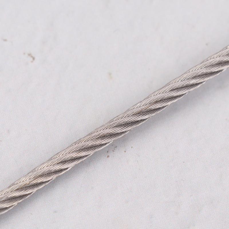 3 Pcs Safe 20Cm Safety Security Cable Wire Stainless Steel Sliver Stage Lights Rope Double Loop Daily