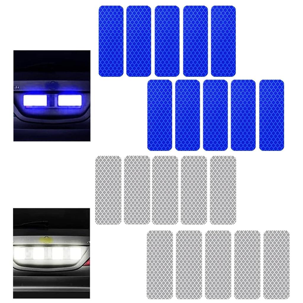 Selinear Reflective Sticker 20 Pieces Reflective Tape Car Safety Warning