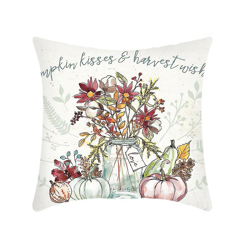 Holiday Thanksgiving Ins Style Sofa Pillowcase Home Pillowcase Office Company Nap Pillow