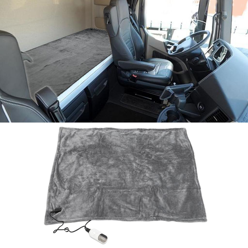72W Heated Car Blanket Flannel Electric Car Blanket 12V Camping Electric Blanket For Travel Camping Flannel Car Electric Blanket