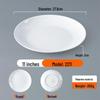 Commercial Grade Melamine Round Dinner Plate