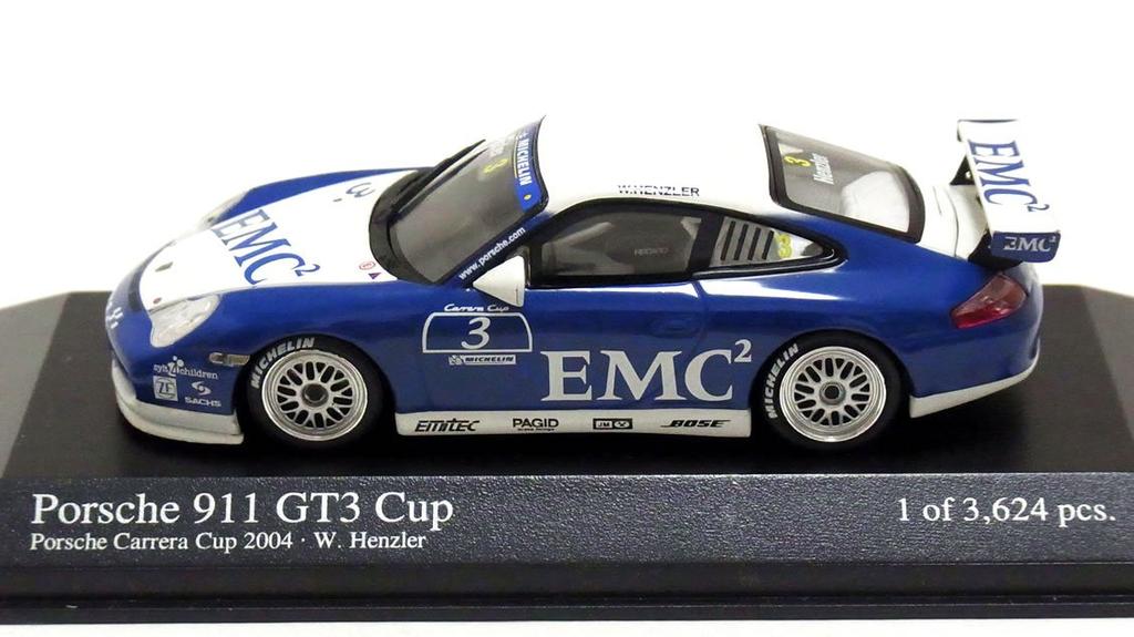 Porsche 911 GT3 CUP Carrera Cup 2004 EMC NO3 1/43