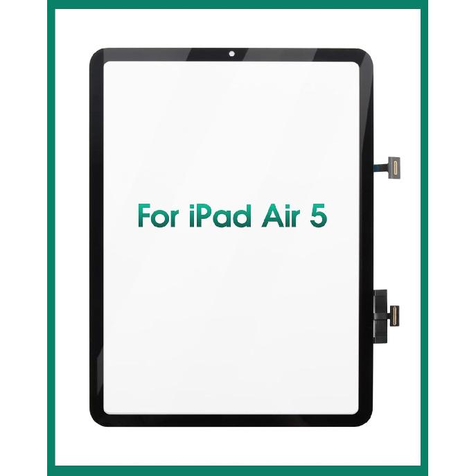 For iPad Air 5 Touch Screen Replacement for iPad Air 5 2022 Digitizer Sensor for A2589, A2591 Touch Digitizer Panel Glass Repair Parts Kits(No LCD)