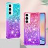 Glitter Dual-color Quicksand Airbag Phone Case for Samsung Galaxy A57 A37 A27 A17 A07 A56 A36 A26 A16 A06 A55 A35 A25 A15 A05 Shockproof Cover