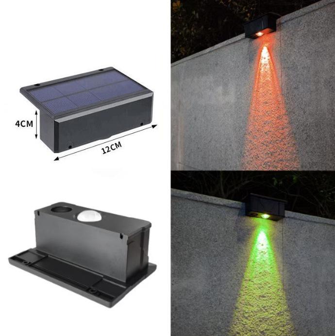 Waterproof Solar Wall Light for Courtyard, Villa, Garden, and Home - Outdoor Atmosphere Lighting