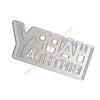 Happy Birthday Die Cut Templates Carbon Steel Cutting Dies For Card Making 55KF
