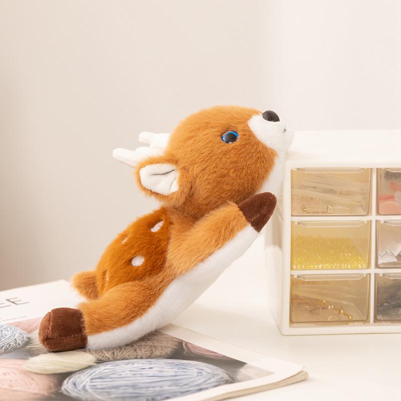 Sika Deer Plush Toy Doll Pendant - Creative Companion & Wrist Rest