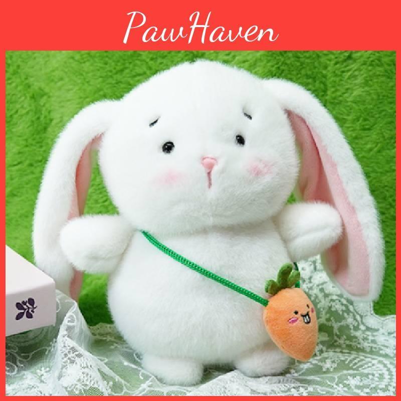 Plush Panda Doll Toy Soft Animal Huggable Rabbit Cartoon Ornament Gift Garnish