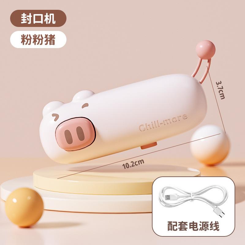 

Snack Sealing Machine Small Mini Plastic Sealer Household Food Plastic Bag Vacuum Heat Sealing Machine Magic Tool