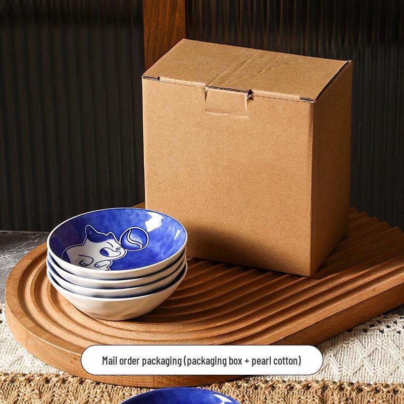 

Adorable Cat Ceramic Dipping Dish Set