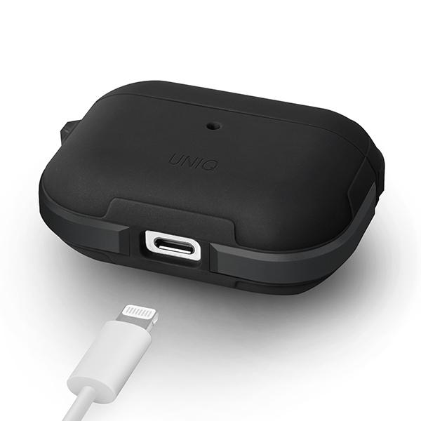 Uniq Case Valencia AirPods Pro Black/Midnight Black Antimicrobial