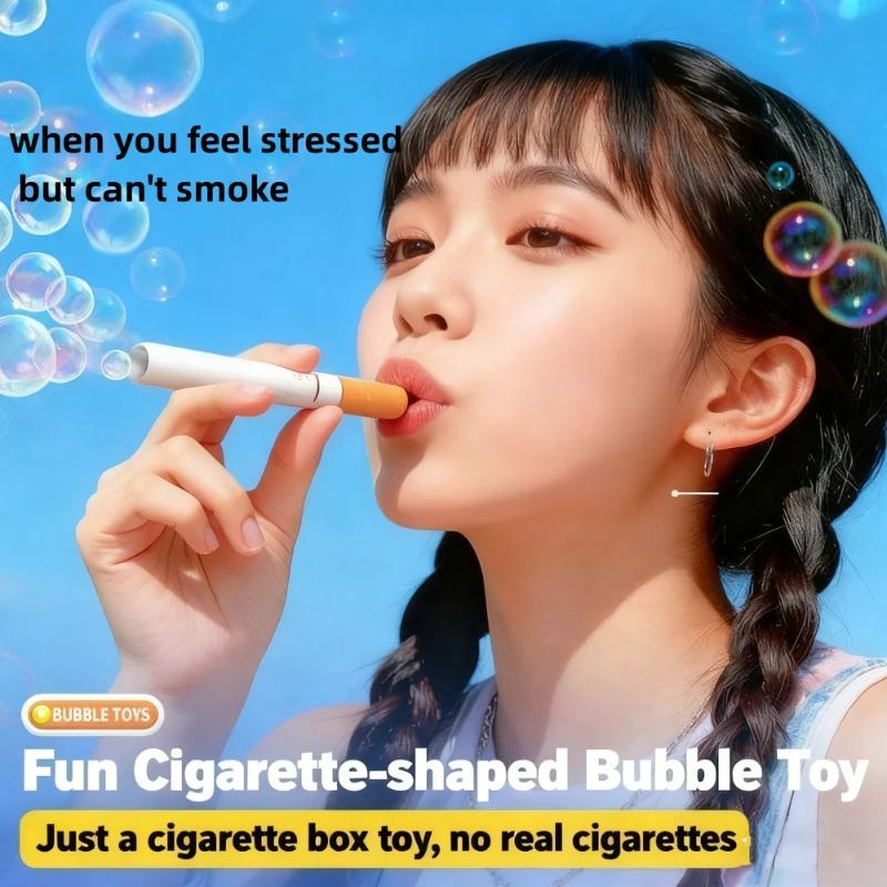 Foto rekvizity Styl Instagramu Vtipná krabička na cigarety Hračka Foto rekvizita, Dárek pro přátele, Stroj na bubliny Venkovní přenosné zařízení
