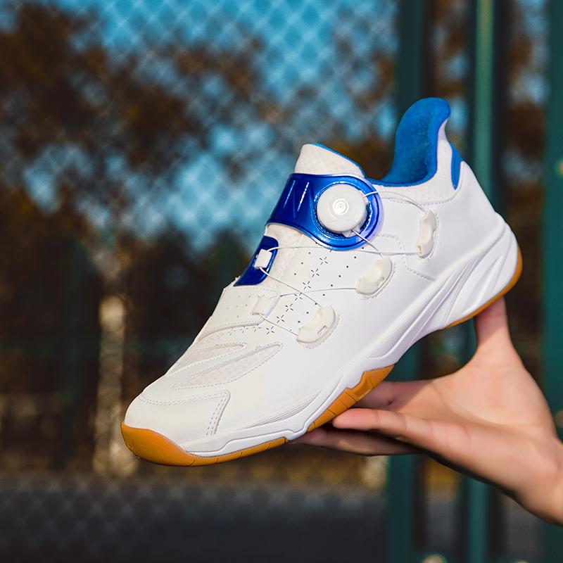 New Men Professional Badminton Shoes Lightweight Indoor Tennis Training Sneakers Volleyball Shoes Sport Sports Shoes Ping Pong