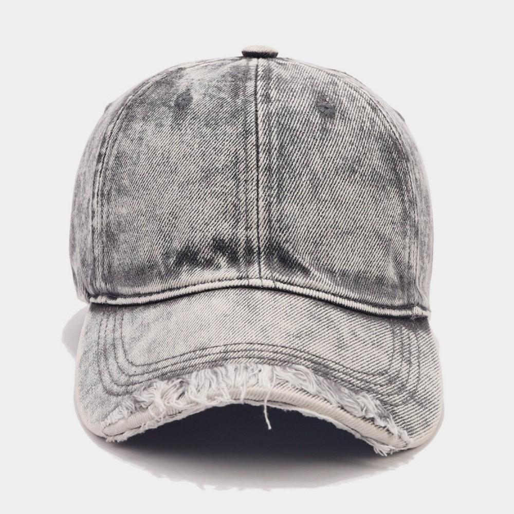 Adjustable Duckbill Hat Breathable Sun Protection Cap Casual Washed Baseball Cap