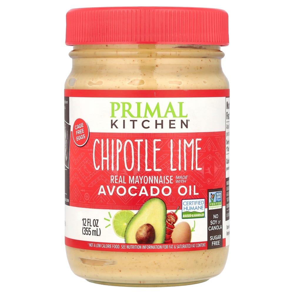 Primal Kitchen Chipotle Lime Mayonnaise with Avocado Oil 355ml (12fl oz) 355ml - 1 ea