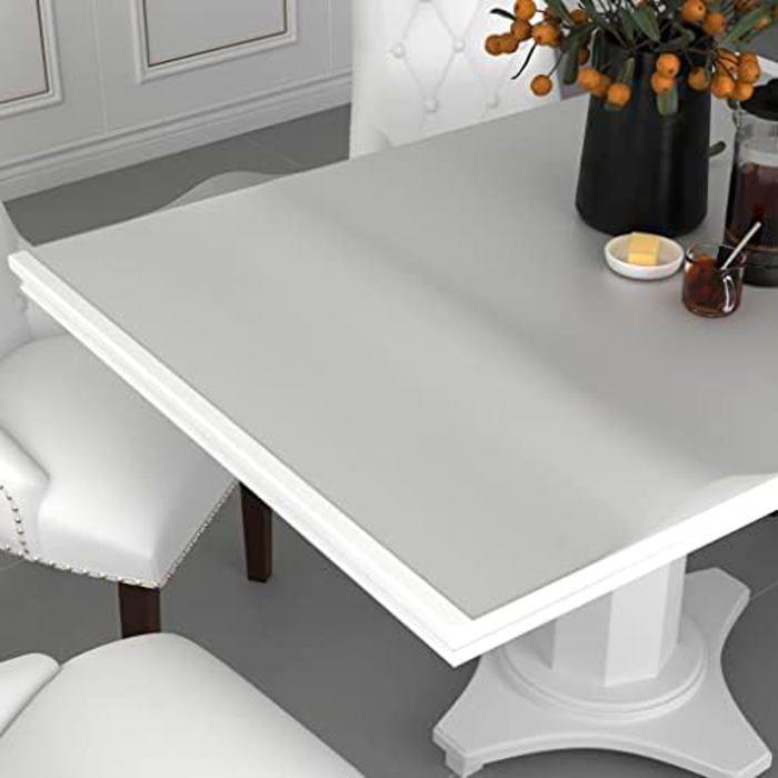 Protecteur de Table - VIDAXL - 100x60 cm - Imperméable - Mat - 2 mm d'épaisseur