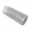 100cmx33cm Aluminum Grille Mesh Grill Cover Car Bumper Fender Hood Vent Net Grid Ventilation 6mm Hole Hexagon Silver DIY