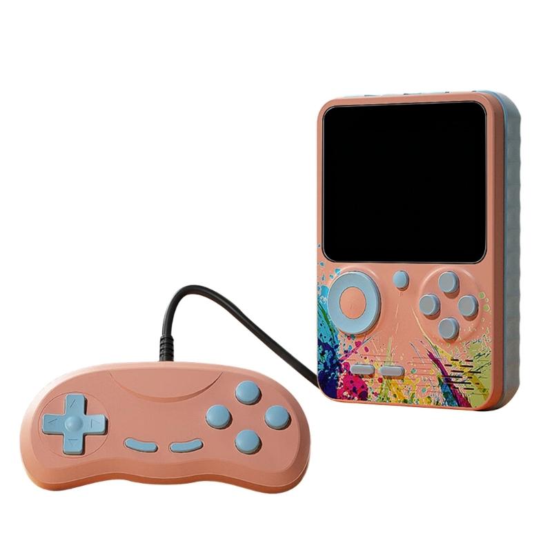 500 in 1 Gamepad with 500 Classical Game 1000mAH Battery Portable Game Console for Kids Adults Support Connecting to TV
