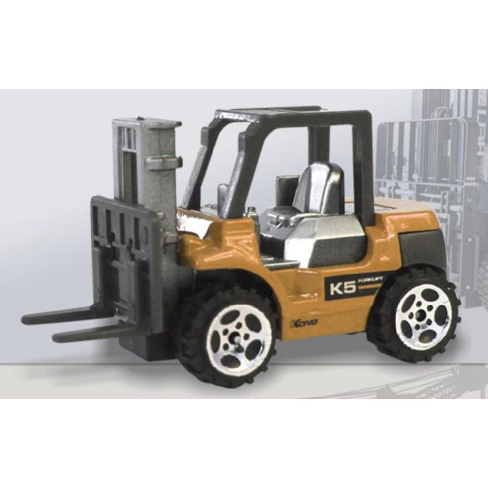 GENTOY Power Heavy Equipment Mini Car 6-Piece Set KX06-6 (Mixed Colors)