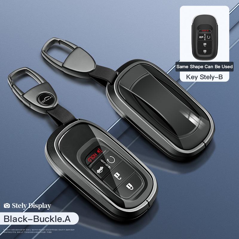 Universal Honda Civic Key Cover for Accord, XRV, Guandao, Haoying, and Xingge - Stylish Car Key Bag with Buckle